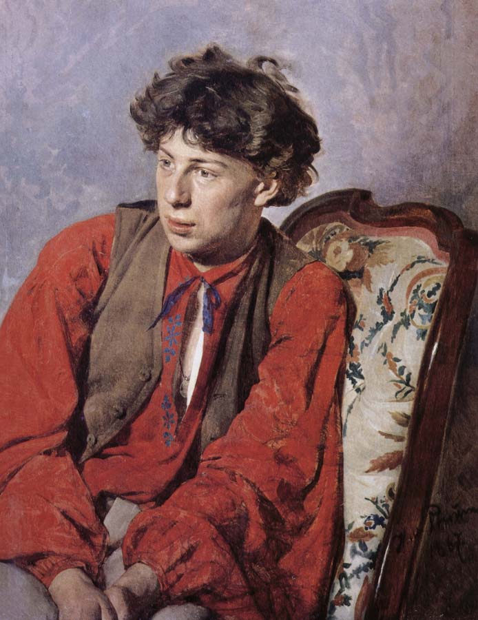 Vasile Repin portrait